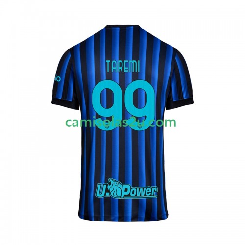 Camisolas de futebol Inter de Milão Mehdi Taremi 99 Equipamento Principal 2025/26 Manga Curta Camisolas de futebol Inter de Milão Mehdi Taremi 99 Equipamento Principal 2025/26 Manga Curta